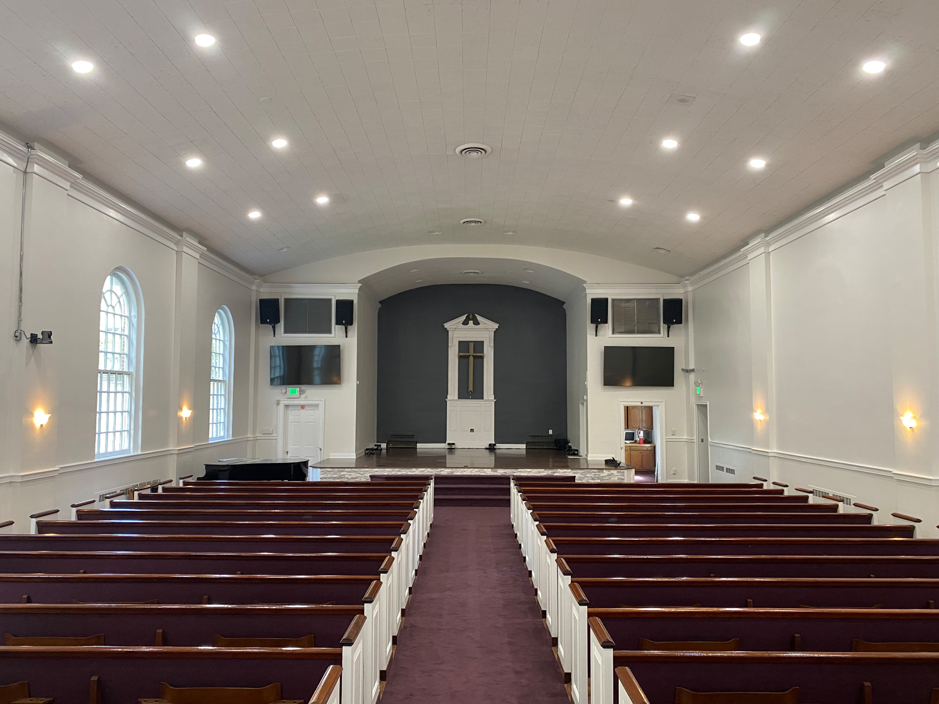 After commercial AV installation