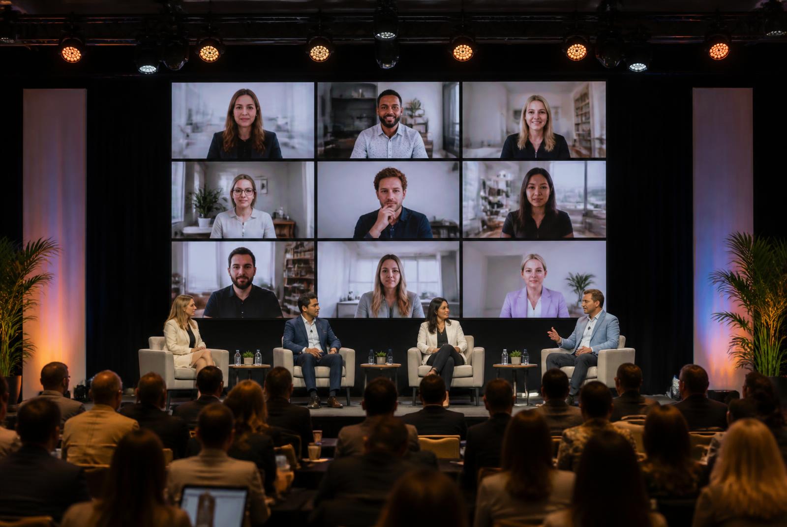 Hybrid Panel With Remote Guests