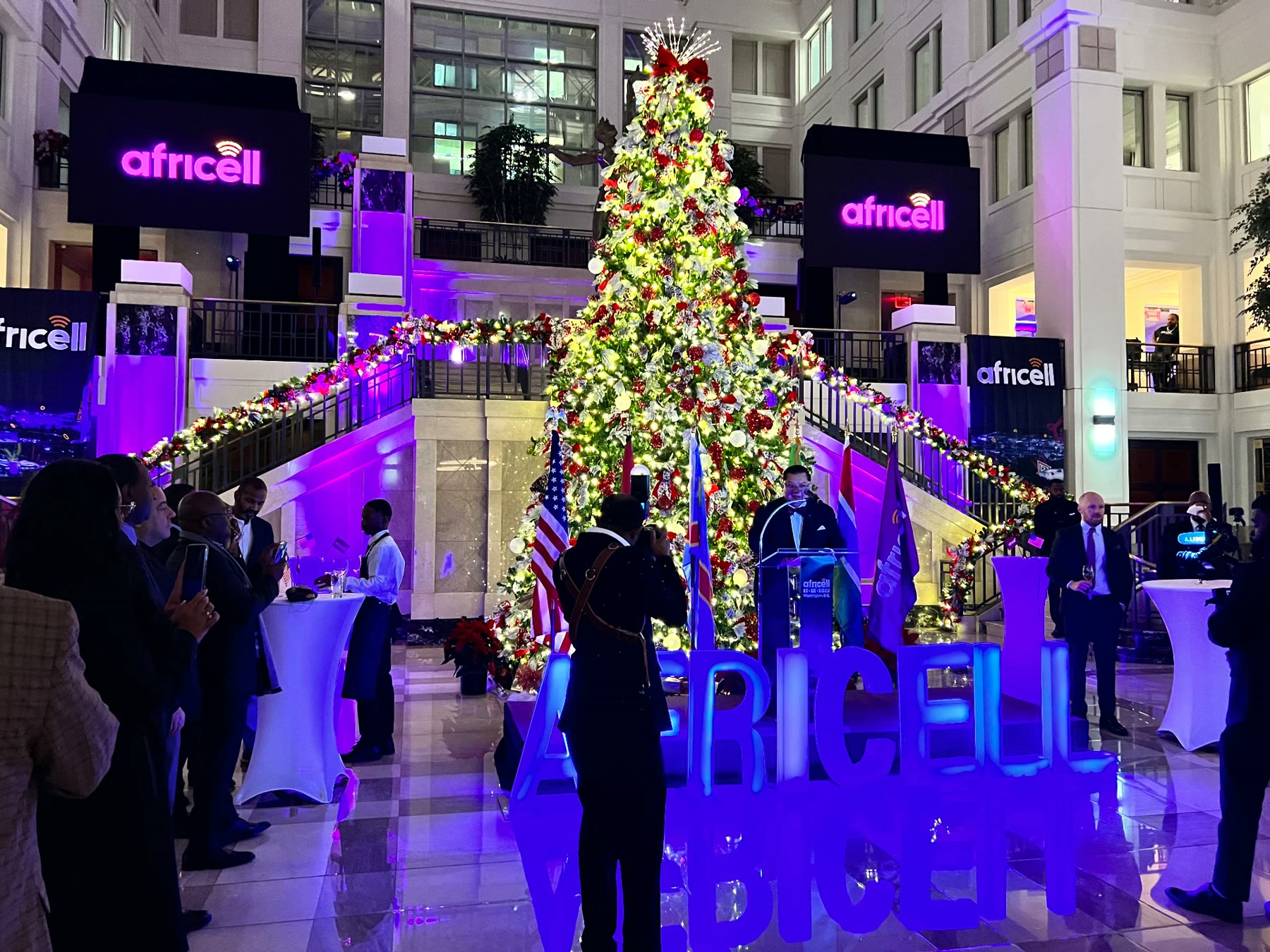 Africell Holiday Reception