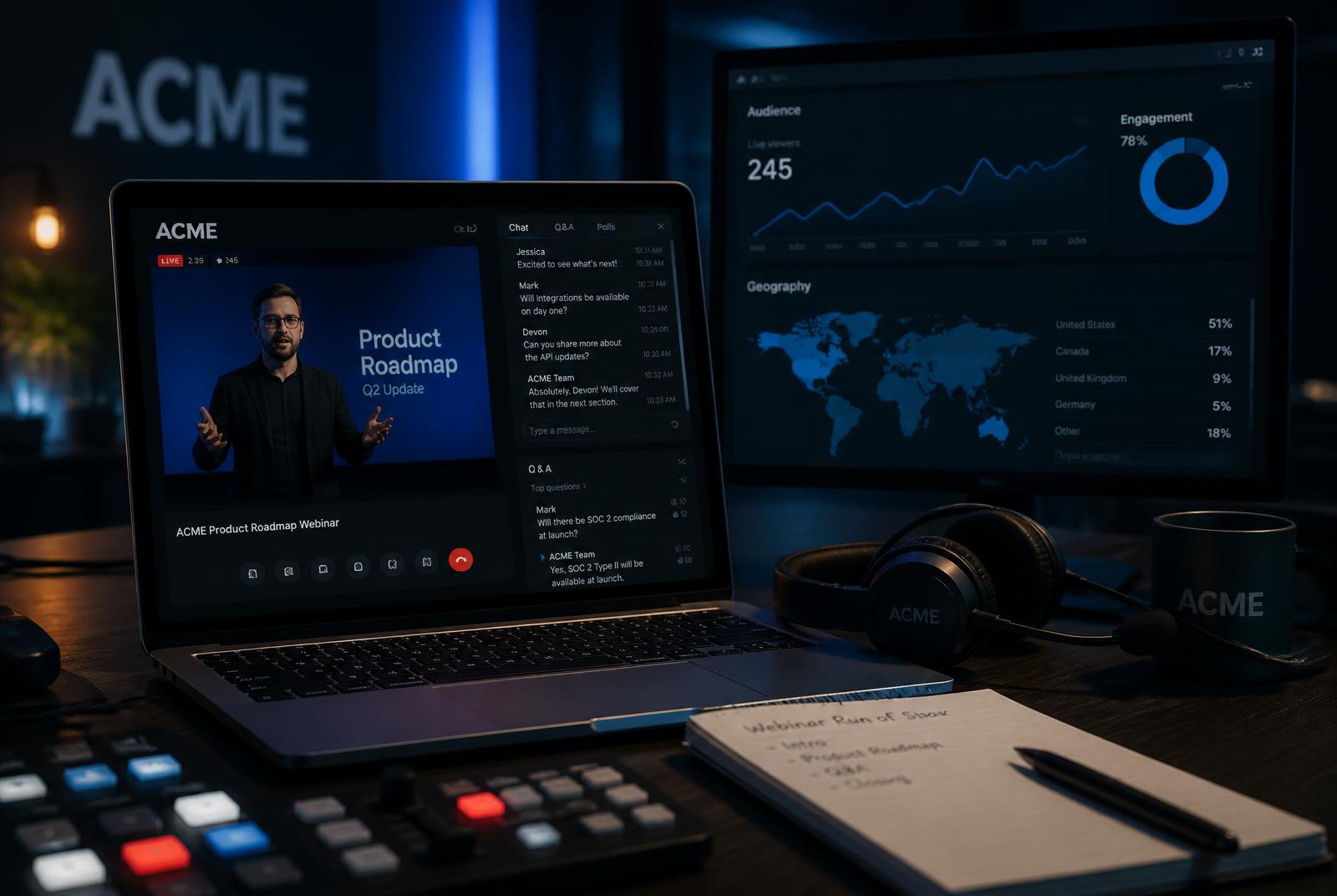 Managed Webcast & Engagement