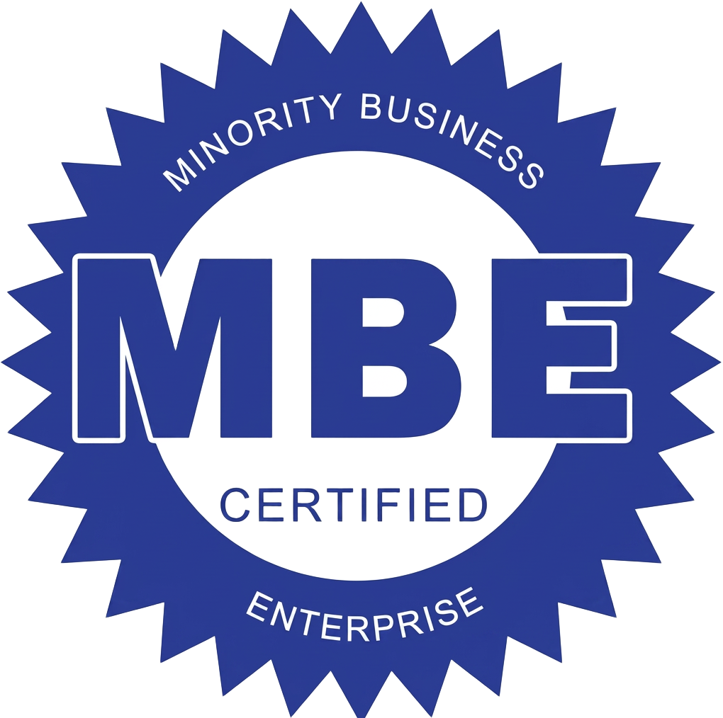 Minority Business Enterprise certified seal