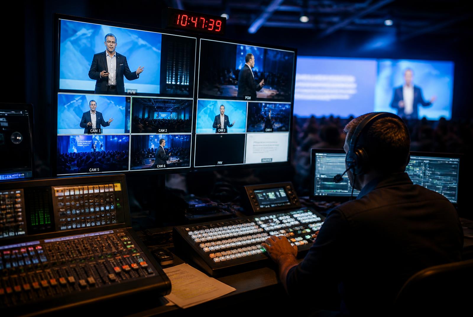 Multi-Camera Control Room